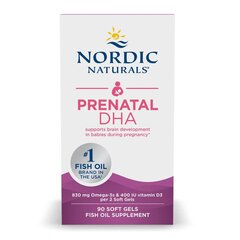 Nordic Naturals Inc SUPPLEMENT, PRENATAL DHA (90CT/BT 12BT/CS)