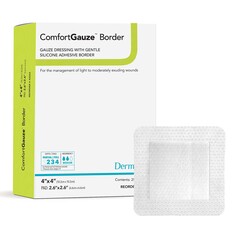 Dermarite Island Dressing ComfortGauze™ 4 X 4 Inch Square Sterile, 25/BX
