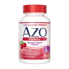 IHealth Urinary Tract Health Dietary Supplement AZO&reg; Cranberry Vitamin C / Cranberry 120 mg - 500 mg Strength Softgel 100 per Bottle, 1/BT