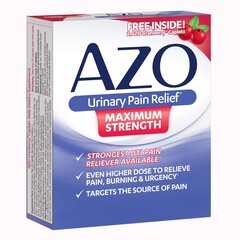 IHealth Urinary Pain Relief AZO&reg; Maximum Strength 99.5 mg Strength Phenazopyridine Hydrochloride Tablet 24 per Box, 1/BX
