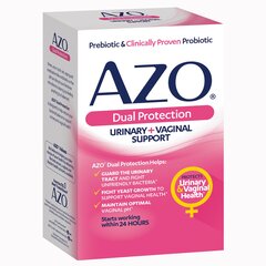 IHealth Probiotic Dietary Supplement AZO DUAL PROTECTION 30 per Box Capsule, 1/BX
