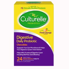 IHealth Probiotic Dietary Supplement Culturelle&reg; 24 per Box Chewable Tablet, 1/BX