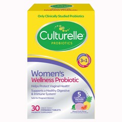IHealth Probiotic Dietary Supplement Culturelle&reg; 30 per Box Chewable Tablet, 1/BX