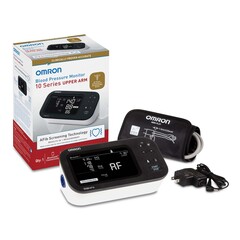 Omron Healthcare Digital Blood Pressure Monitor Omron 10 Series&reg; Adult Cuff Nylon Cuff 9 to 17 Inch Desk Model, 1/EA