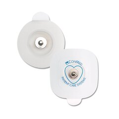 Conmed ECG Snap Electrode Cleartrace™ Snap Connector Conductive Adhesive Gel Tape Backing Adult Radiolucent 5 per Pouch, 5/PK