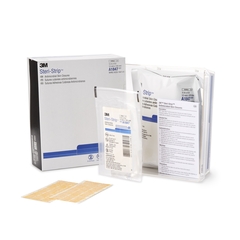 3M Skin Closure Strip Steri-Strip™ 1/2 X 4 Inch Non-woven Material, 50PK/BX