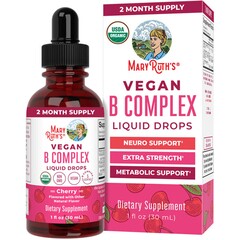 MRO MaryRuth LLC SUPPLEMENT, DRP ORGANIC VEGAN B-COMPLEX 1OZ (6/CS)
