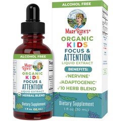 MRO MaryRuth LLC Dietary Supplement Mary Ruth's&reg; Organic Kids Focus  Attention Organic Proprietary Blend 1,180 mg Strength Drop 1 oz., 6/CS