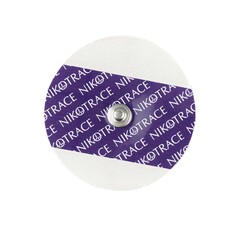 Nikomed USA ECG Snap Electrode Trace1™ Snap Connector Wet Gel Cloth Backing Adult Non-Radiolucent 60 per Pouch, 600/BX