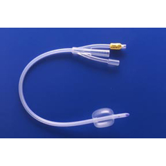 MON691349EA - Teleflex Medical - Foley Catheter Rusch 3-Way Standard Tip 30 cc Balloon 22 Fr. Silicone, 1/ EA