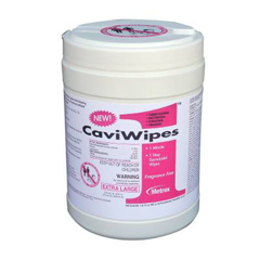 MON821776CN - Metrex Research - Alcohol Surface Disinfectant CaviWipes1® Extra Large Wipe Pop-Up Disposable, 65EA/CN
