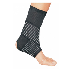 MON410252EA - DJO - Ankle Support PROCARE® Large Hook and Loop Closure Left or Right Ankle