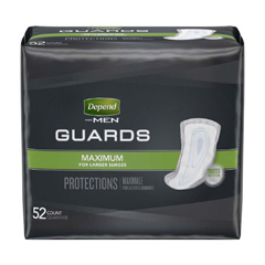 MON764551CS - Kimberly Clark Professional - Depend® 5.5 x 12 Guards for Men, 104/CS