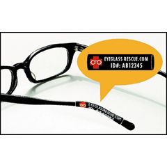 MON700438KT - Eyeglass Rescue - Identification & Protection Eyeglass Sleeves (1001)