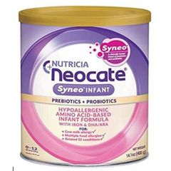 MON1040519CS - Nutricia - Infant Formula Neocate® Syneo 400 Gram Can Ready to Use