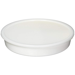 MON517887EA - Sammons Preston - Divided Dish White Polypropylene 10 Diameter X 1 3/4 H Inch Dish, 7/8 H Inch Section Dividers
