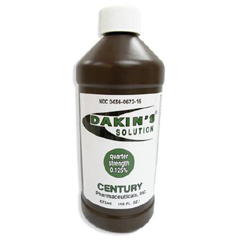 MON695770EA - Century Pharmaceutical - Antiseptic Dakins Quarter Strength® 16 oz. Liquid