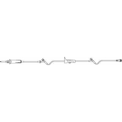 MON162000CS - B. Braun - Administration Set BBraun 15 Drops / mL Drip Rate 90 2 Ports, 50 EA/CS