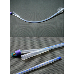 MON680605EA - Amsino International - AMSure® Silicone Foley Catheter, 14 Fr. (AS41014S)