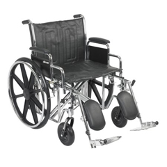 MON1065281EA - McKesson - Wheelchair (146-STD22ECDDA-ELR)