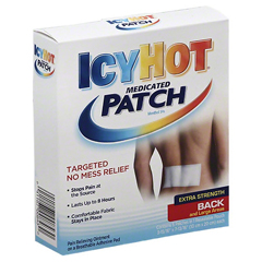 MON489911PK - Chattem - Pain Reliever Icy Hot® Patch 5 per Box Extra Strength, 5EA/BX