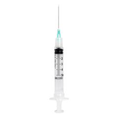 MON1016948BX - Sol-Millennium Medical - Sol-Care™ Syringe with Hypodermic Needle, 100/BX
