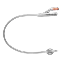 Teleflex Medical Foley Catheter 2-Way Standard Tip 5 cc Balloon 16 Fr. Silicone