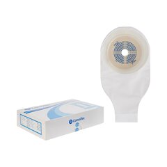 Convatec Active Life 1Piece Ostomy Drain Pouch w/Skin Barrier Cut To Fit 3/4in to 2-1/2in
