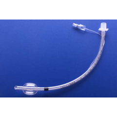 Teleflex Medical Cuffed Endotracheal Tube Safety Clear Plus™ 250 mm Length Curved 5.0 mm Pediatric Murphy Eye
