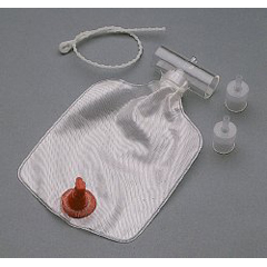 MON226922EA - Vyaire Medical - Trach Tee Drain with Bag AirLife