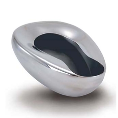 Medegen Medical Products Conventional Bedpan Medegen Stainless Steel 2 Quart