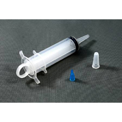 MON687450EA - Amsino International - Irrigation Syringe AMSure 60 mL Poly Pouch Catheter Tip