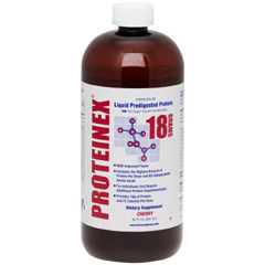 MON871522CS - Lorann Oils - Oral Protein Supplement Proteinex® Black Cherry 30 oz. Bottle Ready to Use