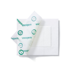MON661221CS - Molnlycke Healthcare - Transparent Film Dressing Mepore Film Breathable, Elastic Polyurethane 4 x 5
