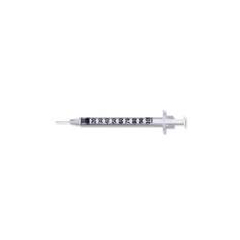 MON152877CS - BD - Insulin Syringe with Needle 1 mL 25 Gauge 1" Detachable Needle Without Safety, 800 EA/CS