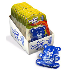 MON373112EA - Chattanooga Therapy - Boo-Boo Pac Reusable Pediatric Cold Pack, Blue Bear Shape