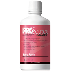 MON709355CS - National Nutrition - Protein Supplement ProSource NoCarb™ Berry Punch 32 oz., 4EA/CS