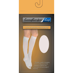 MON696846PR - Scott Specialties - Anti-embolism Stockings Knee-High Medium, Long White