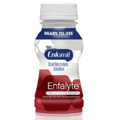 MON1099229CS - Mead Johnson Nutrition - Oral Electrolyte Solution Enfalyte® 6 oz. Bottle Ready to Use, 24/CS