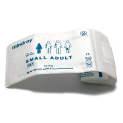 MON1105646BX - Mindray USA - Blood Pressure Cuff Mindray™ Adult Arm Small 18-26 cm, 10/BX