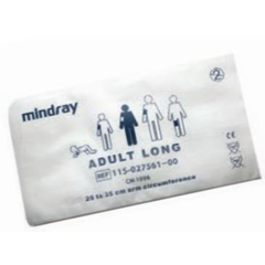 MON1056574BX - Mindray USA - Blood Pressure Cuff Mindray Adult Long Medium 25 - 35 cm Nylon, 10/BX