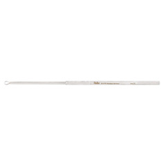 Integra LifeSciences Ear Curette Miltex&reg; Billeau 6-1/2 Inch Length Round Knurled Handle Size 2 Tip Flexible Oval Loop Tip