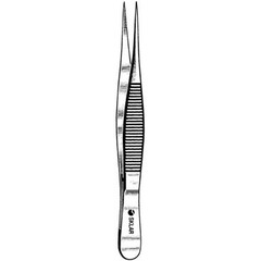 Sklar Splinter Forceps Sklar&reg; 4-1/2 Inch Length Surgical Grade Stainless Steel NonSterile NonLocking Thumb Handle Straight