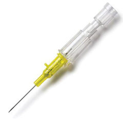 MON762692EA - B. Braun - Peripheral IV Catheter Introcan Safety® 24 Gauge 3/4 Sliding Safety Needle