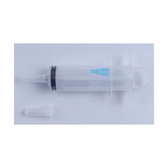 MON625027EA - Amsino International - Enteral Feeding / Irrigation Syringe 60 mL Pole Bag, Resealable Catheter Tip
