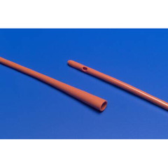 Cardinal Health Urethral Catheter Dover Rob-Nel Round Tip Thermosensitive PVC 16 Fr. 16