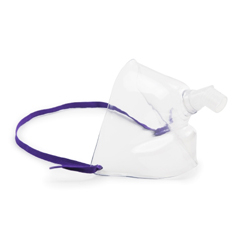 MON1018131CS - McKesson - Oxygen Face Tent Under the Chin Adult One Size Fits Most Adjustable Elastic Head Strap