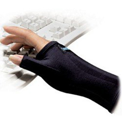 MON834868EA - Brown Medical - Support Glove IMAK RSI SmartGlove with Thumb Fingerless Small Over-the-Wrist Ambidextrous Cotton (A20161)