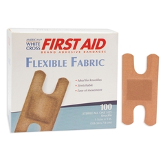 Dukal Adhesive Strip American&reg; White Cross First Aid 1.5 x 3