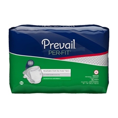 MON527654BG - First Quality - Prevail® Per-Fit® Maximum Plus Absorbency Brief, Regular, (40 to 49), 20EA/PK